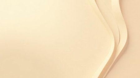 Minimal abstract background for branding and product presentation. Beige subtle geometric on beige backgroundの素材