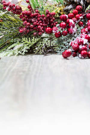 A Christmas holiday background. Room for copy.の写真素材