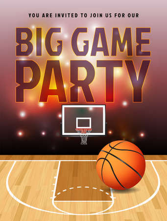 Basketball illustration.のイラスト素材