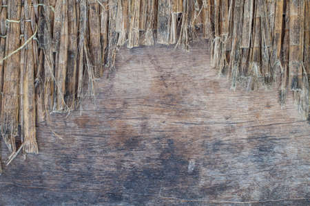 Old mat may be used as backgroundの写真素材