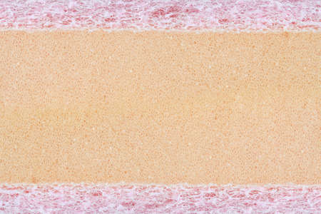 texture of synthetic sponge use for backgroundの写真素材
