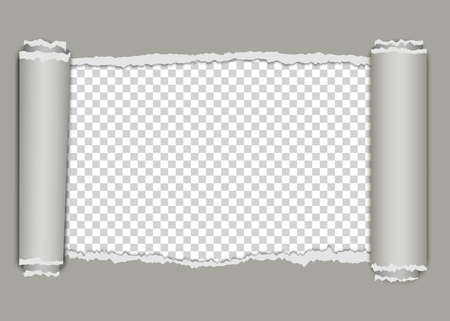 torn paper, ripped piece abstract for vector backgroundのイラスト素材