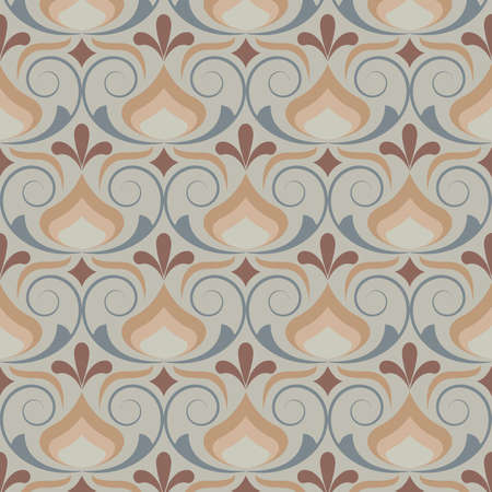 retro wallpaper and vintage pattern for background, pattern in swatches