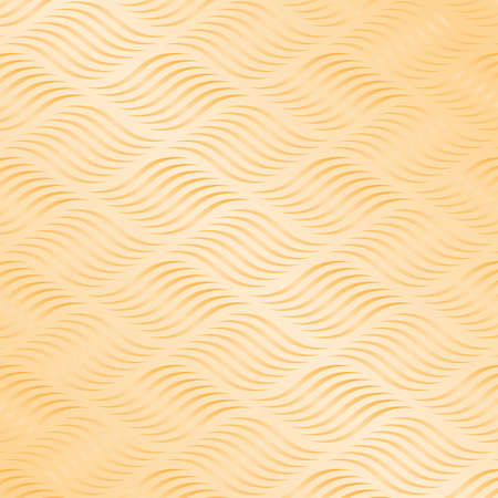 The geometric seamless pattern with curve lines. vintage vector background.のイラスト素材