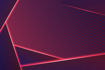 Abstract banner background with gradient shapes, Dynamic shape composition. Vector template designのイラスト素材
