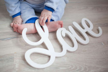 Children are flowers of lifeの写真素材