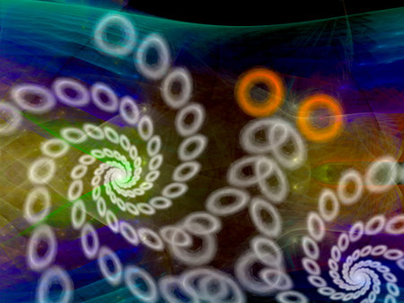 Abstract Fractal Artの写真素材