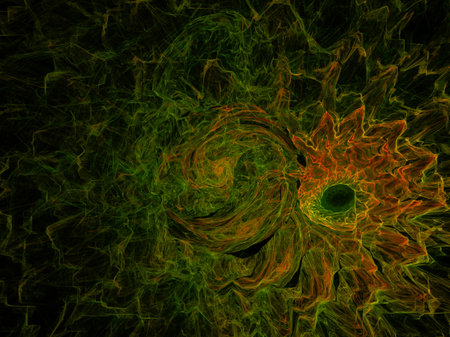 Abstract Fractal Artの写真素材
