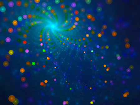 Abstract Fractal ARTの写真素材
