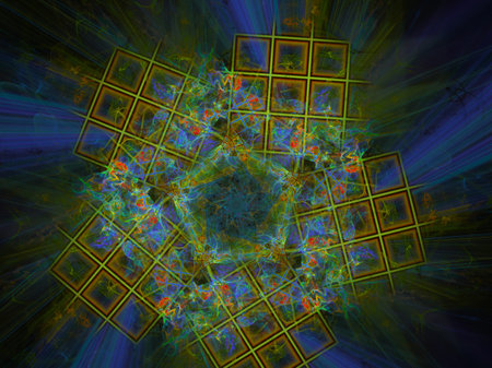 Abstract Fractal Worldの写真素材