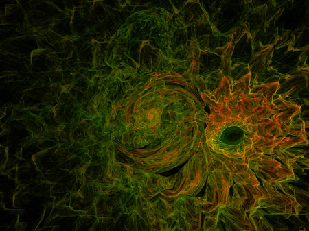 Abstract Fractal Worldの写真素材