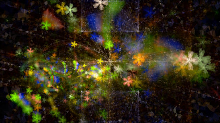 Abstract Fractal Worldの写真素材