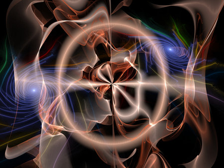 Abstract Fractal Worldの写真素材