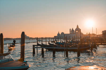 Grand Canal Gondolas at the pier
