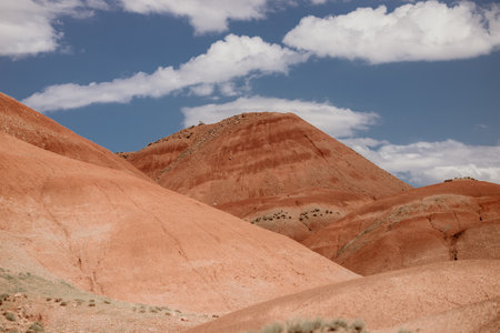 Painted Hills State Park in Oregon, United States of America.のeditorial素材