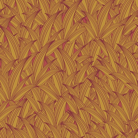 Abstract grass seamless patternのイラスト素材