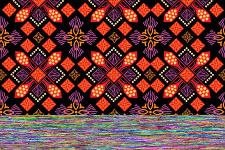Indonesian batik motifs with very distinctive patterns. exclusive backgrounds. Vector Eps 10