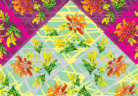 Indonesian batik motifs  very distinctive patterns. exclusive backgrounds. Vector