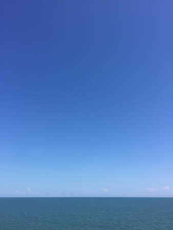 Sea and blue sky