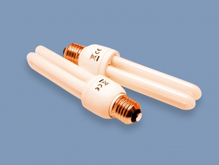 concept economy-Low-energy light bulbの写真素材