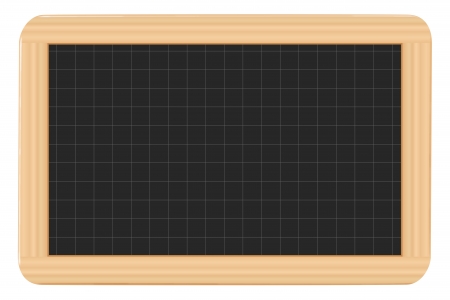 blank wooden blackboard concept on white backgroundの写真素材
