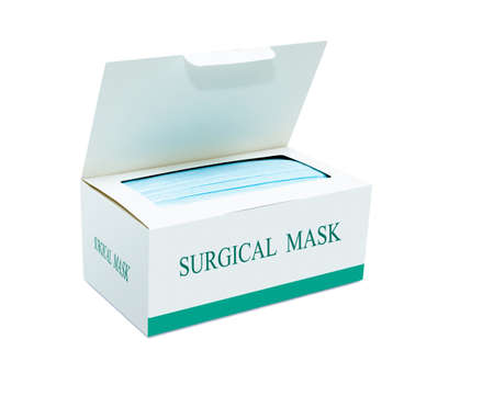 Personal protective equipment against the Coronavirus Covid 19 surgical maskの写真素材