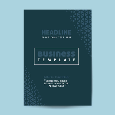elegant business  template design, vector illustration eps10 graphicのイラスト素材