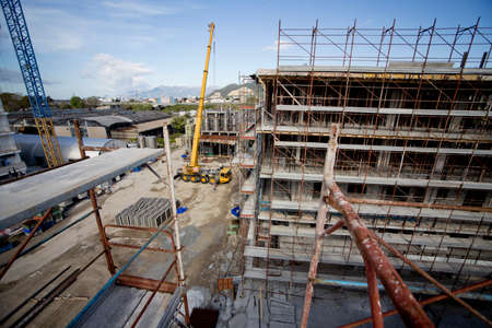 places and moments of a construction site