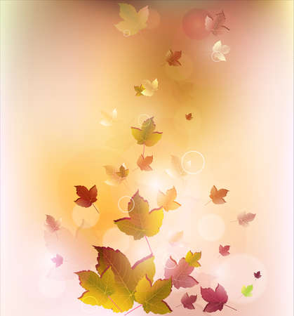 Leaves backgroundのイラスト素材