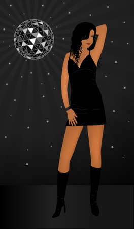 Fashion womanのイラスト素材