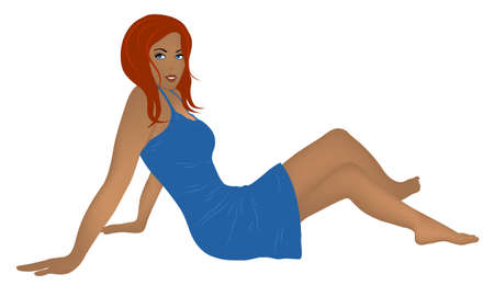 Fashion womanのイラスト素材