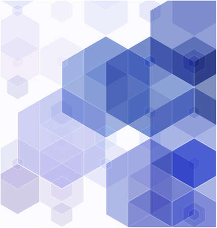 Abstract vector background, transparent waved lines for brochure, flyer design. Blue smoke wave.のイラスト素材