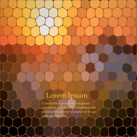 Vector hexagons background. Geometric pattern. Abstract vector with colorful hexagonal honey combsのイラスト素材