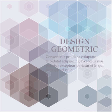 Vector technology abstract geometric background. Vector violet pink background. Vector pattern.のイラスト素材