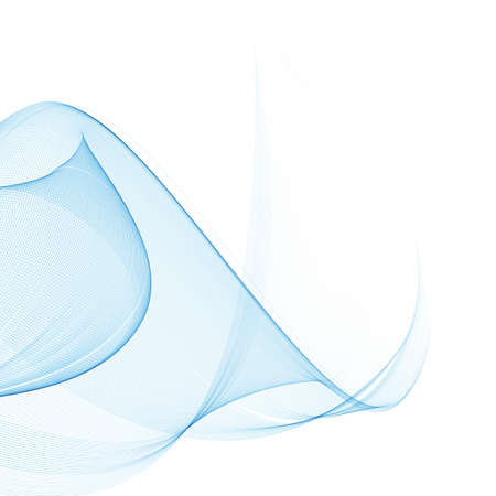 Abstract vector background, transparent waved lines for brochure, website, flyer design.のイラスト素材