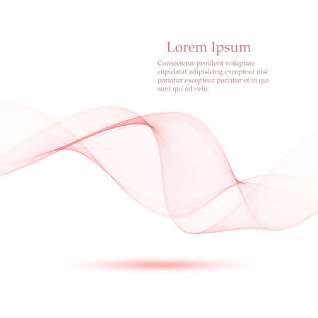 Abstract background curve line pink light and blend element with copy space.のイラスト素材