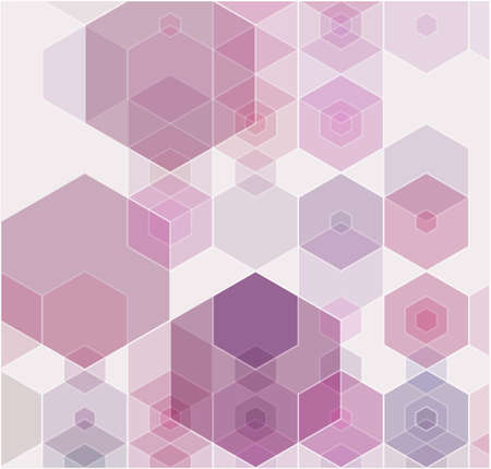 abstract blue, purple color hexagon background. vector. geometric pattern with gradient. ideas for your business presentations.のイラスト素材
