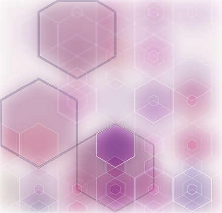 abstract blue, purple color hexagon background. vector. geometric pattern with gradient. ideas for your business presentations.のイラスト素材