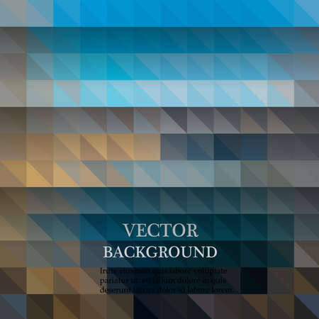 vector geometric abstract background with triangles and linesのイラスト素材