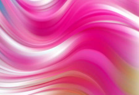 Dynamic pink and orange shapes and waves. Template for the design of the landing page of the site, poster or presentation.のイラスト素材