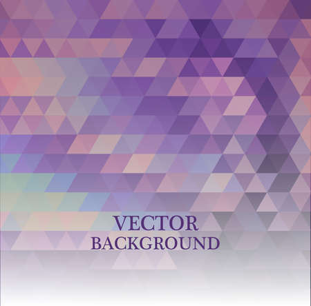 Multicolor purple, pink polygonal illustration, which consist of triangles.Triangular design for your business.のイラスト素材