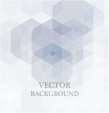 Abstract blue, purple color hexagon background. vector. geometric pattern with a gradient. Ideas for your business presentations, design.のイラスト素材