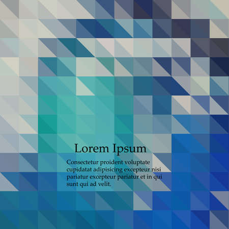 Blue Light Polygonal Mosaic Background, Vector illustration, Business Design Templatesのイラスト素材
