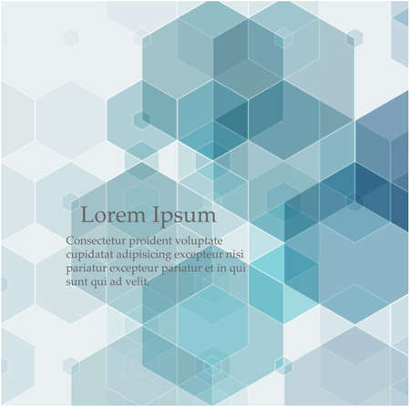 Vector Abstract geometric background. Template brochure design.のイラスト素材
