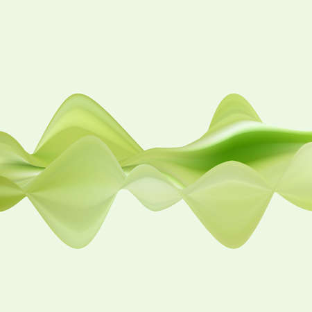 Waveforms of liquid. Modern stream background. Nice weave. Abstract liquid.Colored liquid template for business card, banner, coverのイラスト素材