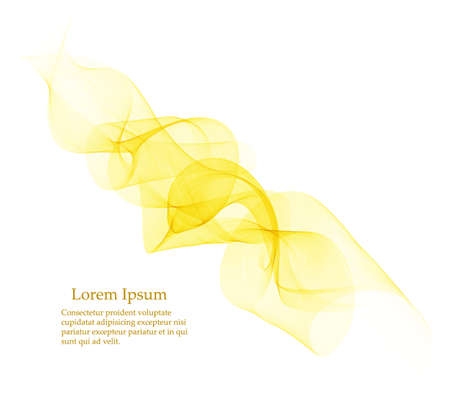 Abstract orange color wave design element. Abstract smooth color wavy vector. Wave orange. Vector orange waveのイラスト素材