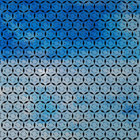 Blue White Polygonal Mosaic Background, Creative Business Design Templatesのイラスト素材