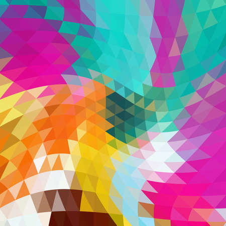 Minimalistic design, creative concept, modern diagonal abstract background Geometric element. Blue,yellow and red diagonal lines triangles.のイラスト素材