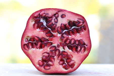 Closeup of Pomegranate