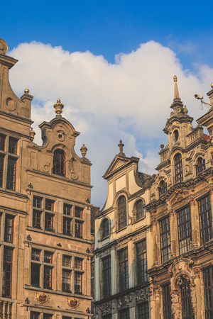 Grande Place, Grote Markt, Brussels, Belgium, Europeの写真素材